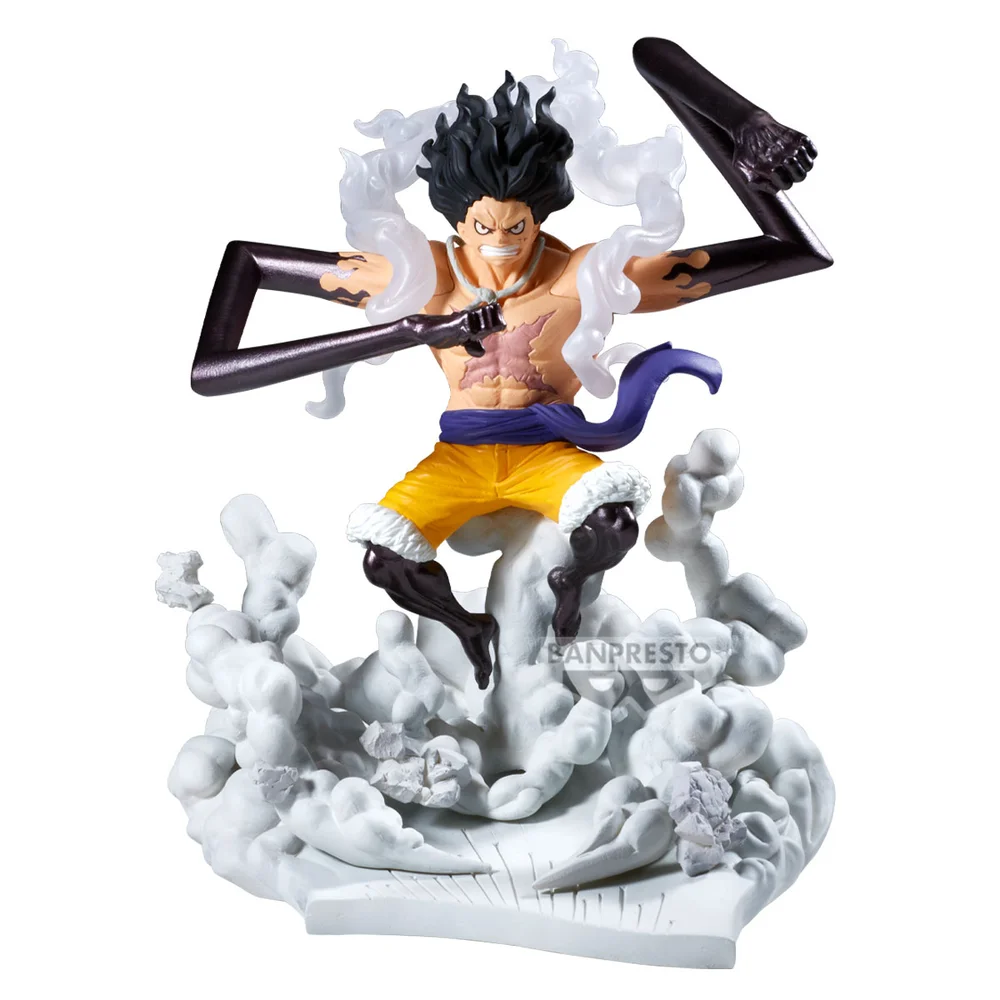 Banpresto One Piece Senkozekkei Monkey D Luffy Gear4 Figure Image 1
