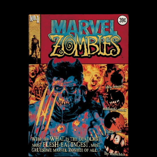 Marvel Zombies Flesh Eating Zombie Unisex T-Shirt - Black