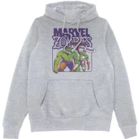Marvel Zombies BRAAAINS! Hoodie - Grey - undefined undefined