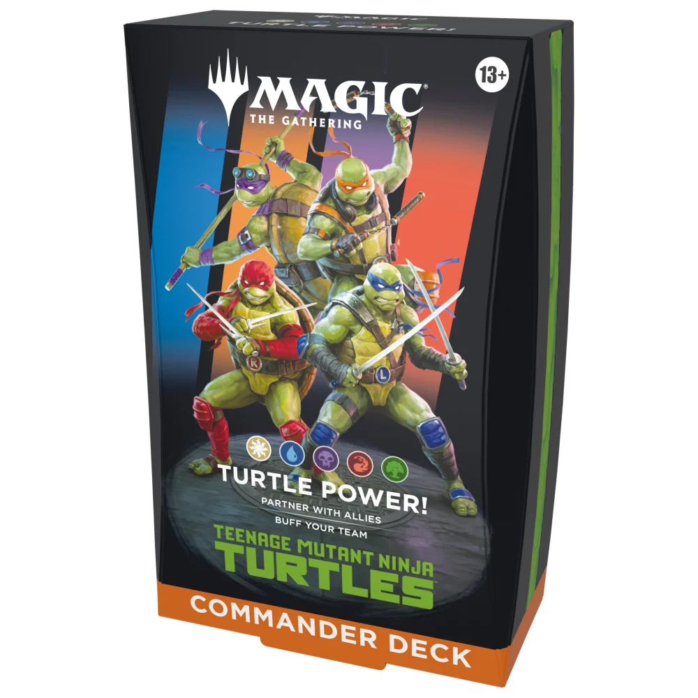 Magic: The Gathering | Teenange Mutant Ninja Turtles Commander Deck Image 1