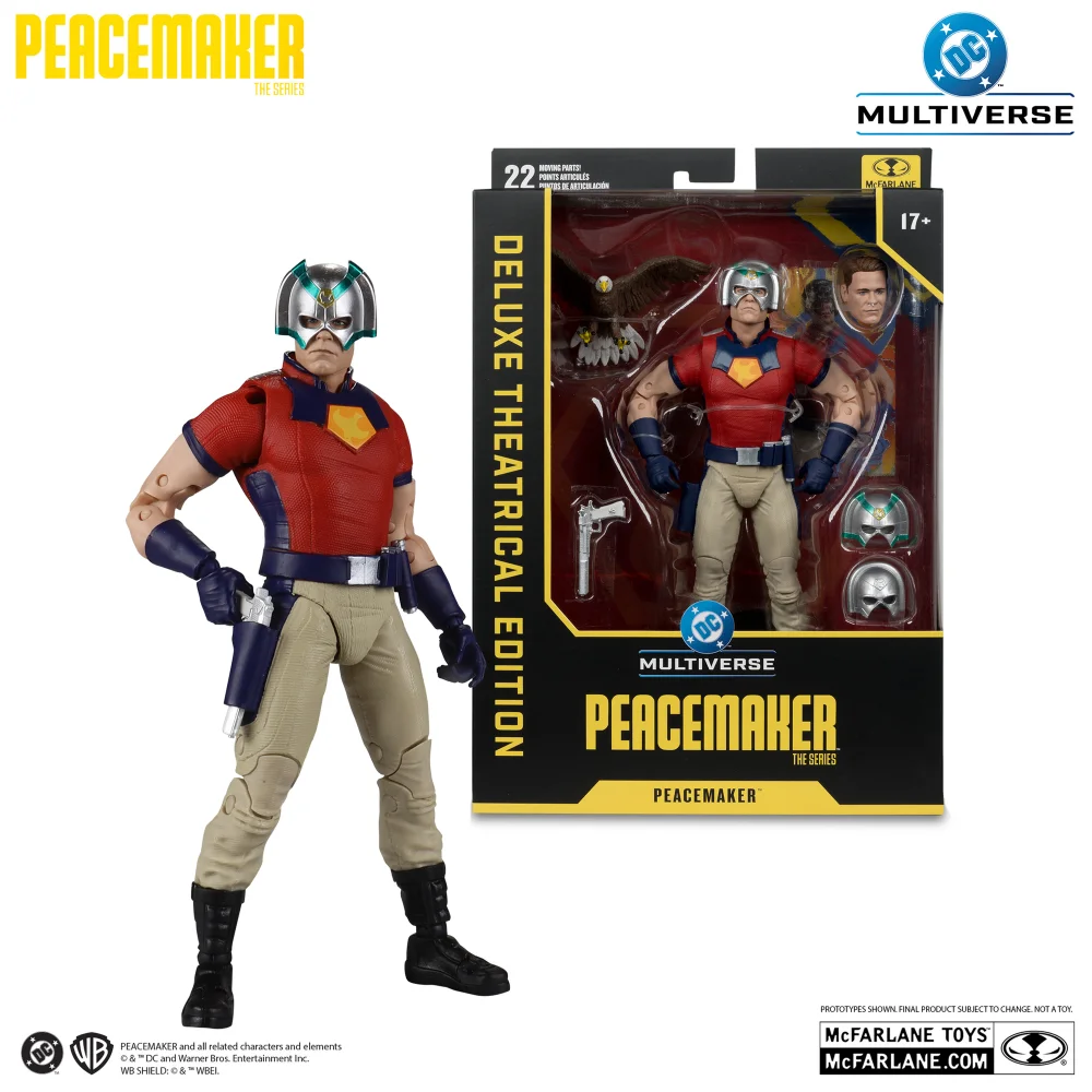 McFarlane Toys DC Theatrical Deluxe Wave 2 Peacemaker (Season 2) 7" Action Figure Image 1