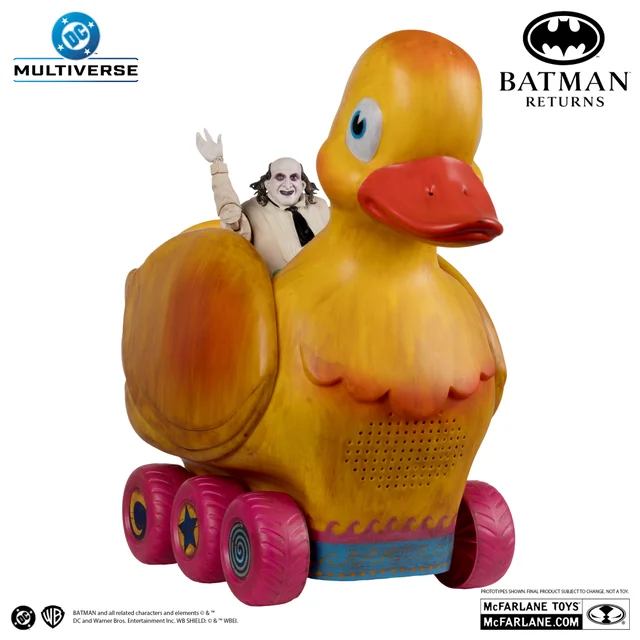 McFarlane Toys DC Multiverse Vehicles The Duck With Penguin Figure (Batman Returns)