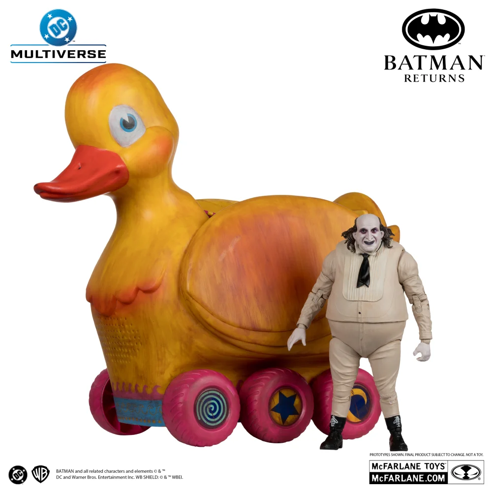 McFarlane Toys DC Multiverse Vehicles The Duck With Penguin Figure (Batman Returns) Image 1