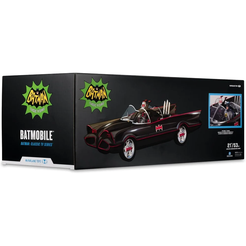 McFarlane Toys DC Multiverse Vehicles Batmobile (Batman 1966) Image 1