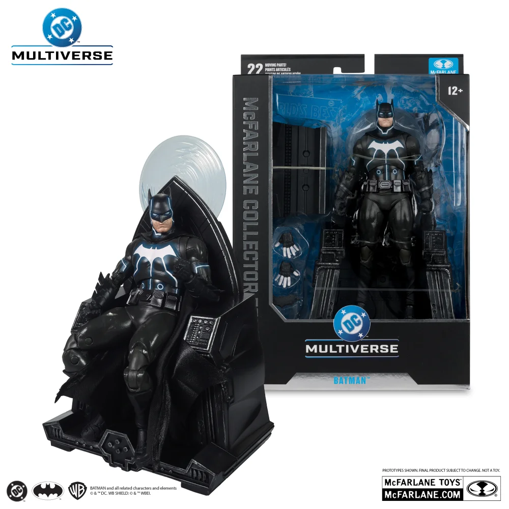 McFarlane Toys DC Collector Edition Batman With Mobius Chair 7" Action Figure #47 Image 1