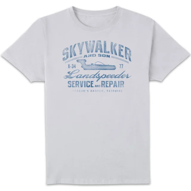 Star Wars Skywalker Landspeeder Repair Unisex T-Shirt - White