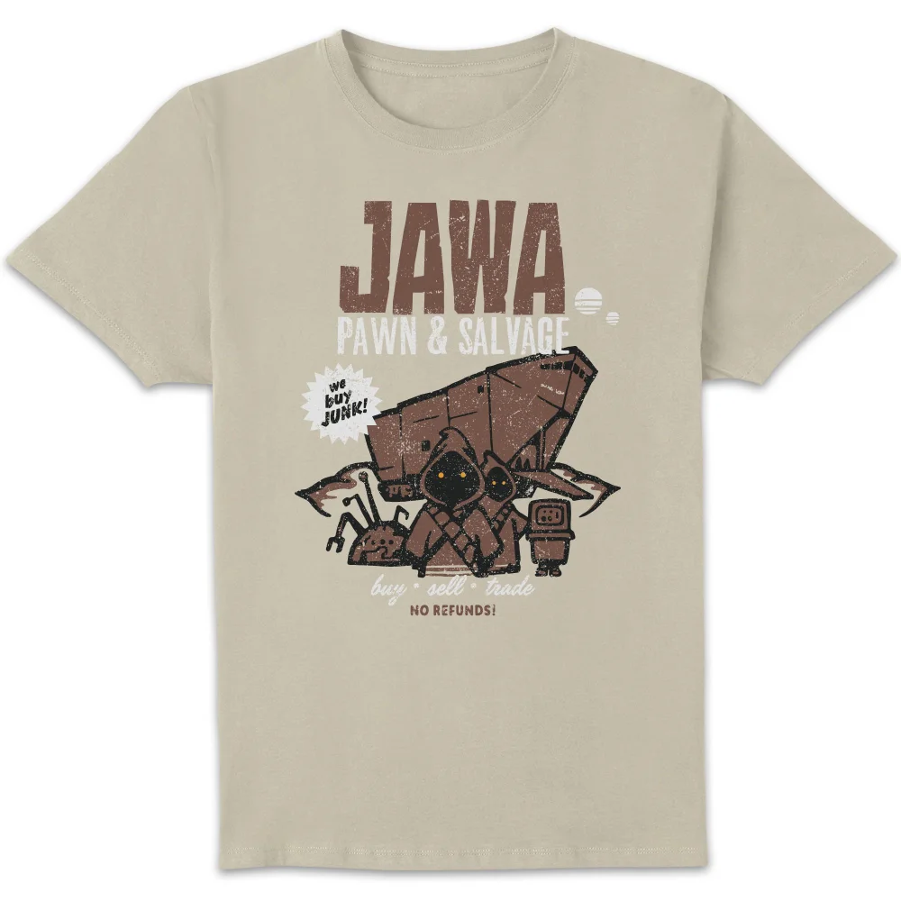 Star Wars Jawa Pawn And Salvage Unisex T-Shirt - Cream - S Image 1