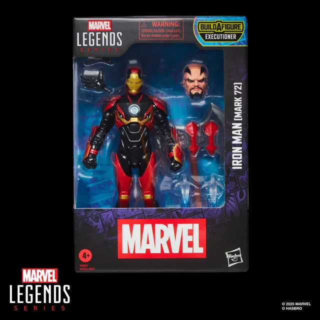 Hasbro Marvel Legends Series Iron Man (Mark 72), Iron Man Comics Action Figure