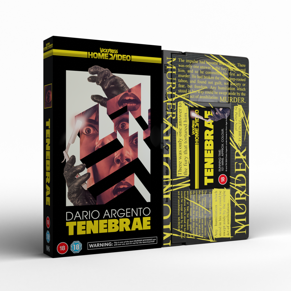 Tenebrae - Slipcase Edition VHS (EU) Image 1