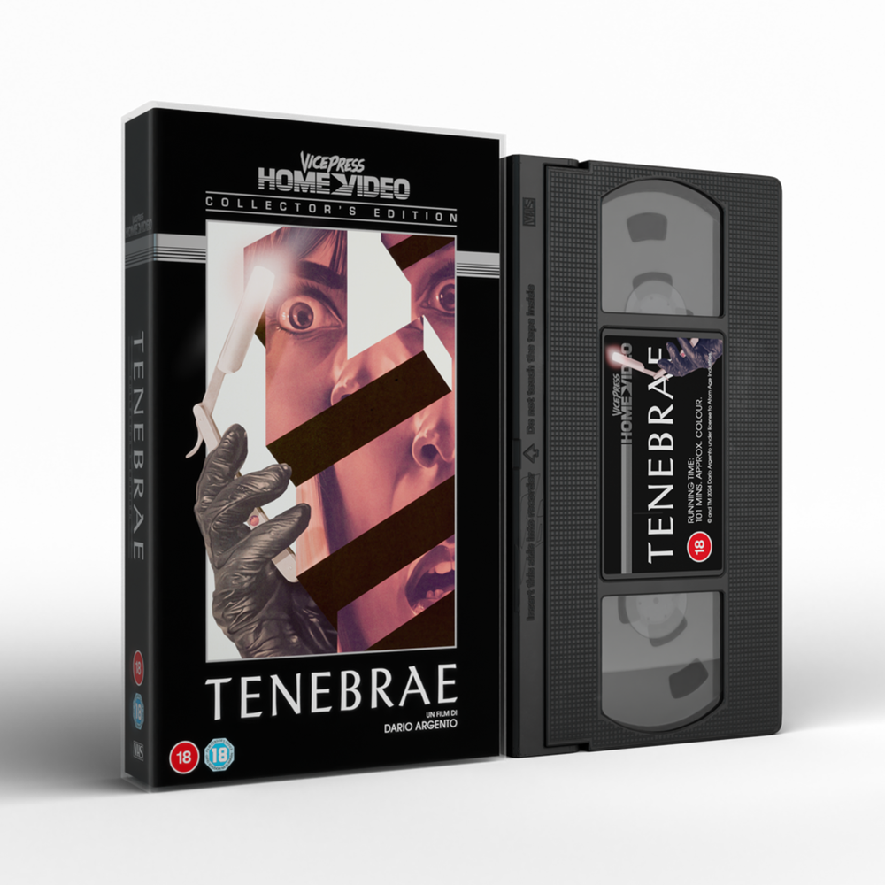 Tenebrae - Collector's Edition VHS (UK & EU) Image 1