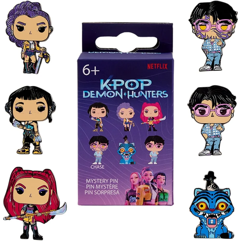 Loungefly K-Pop Demon Hunters Mystery Box Pin Image 1