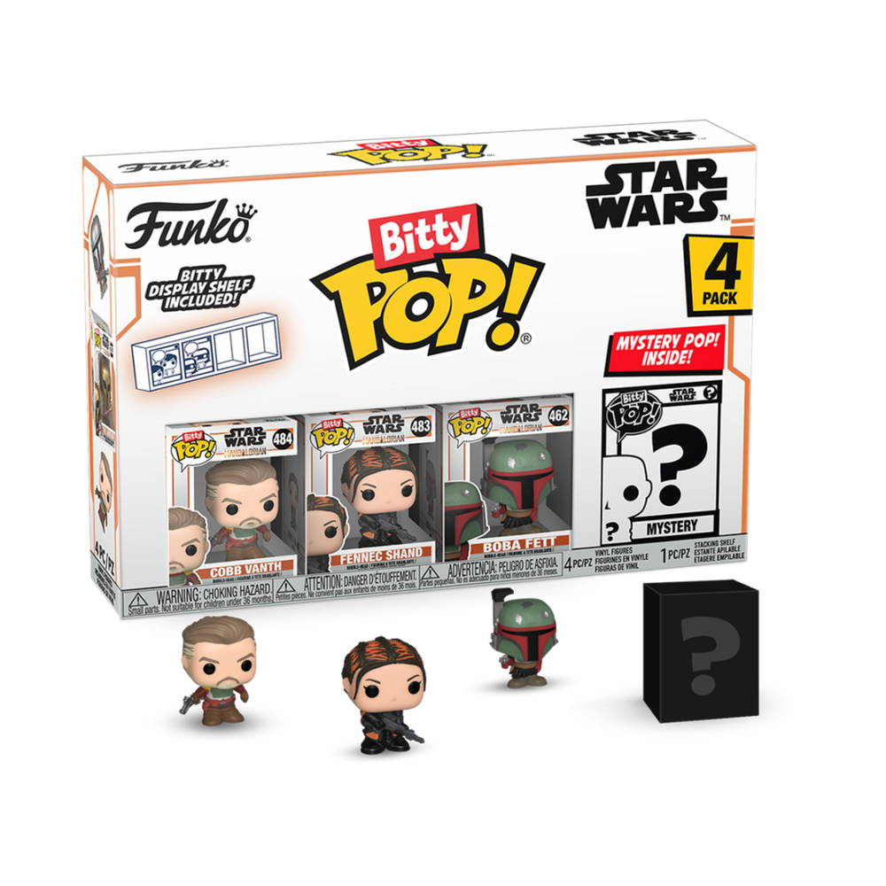 Funko Bitty POP Mandalorian Marshal 4pk Image 1