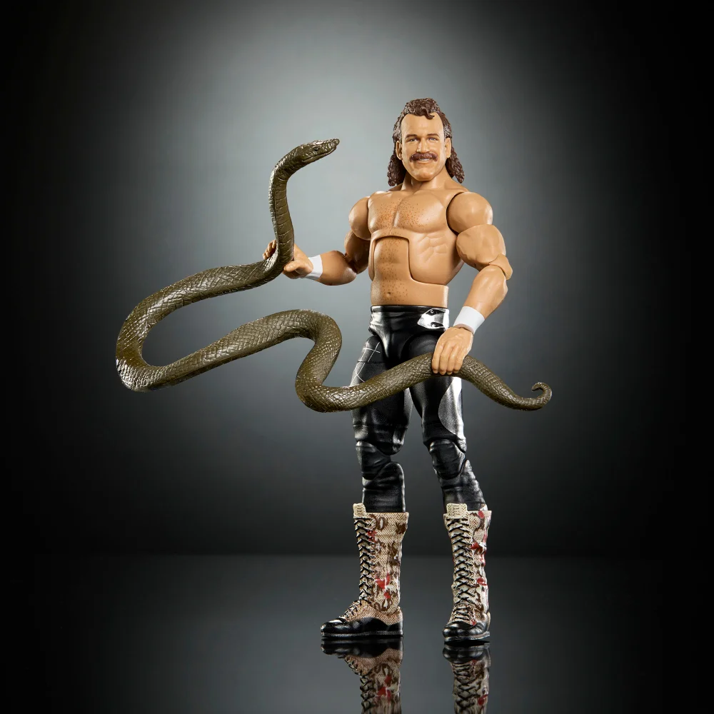WWE 6" Elite PLE WrestleMania Figure: Jake "The Snake" Roberts Action Figure Image 1