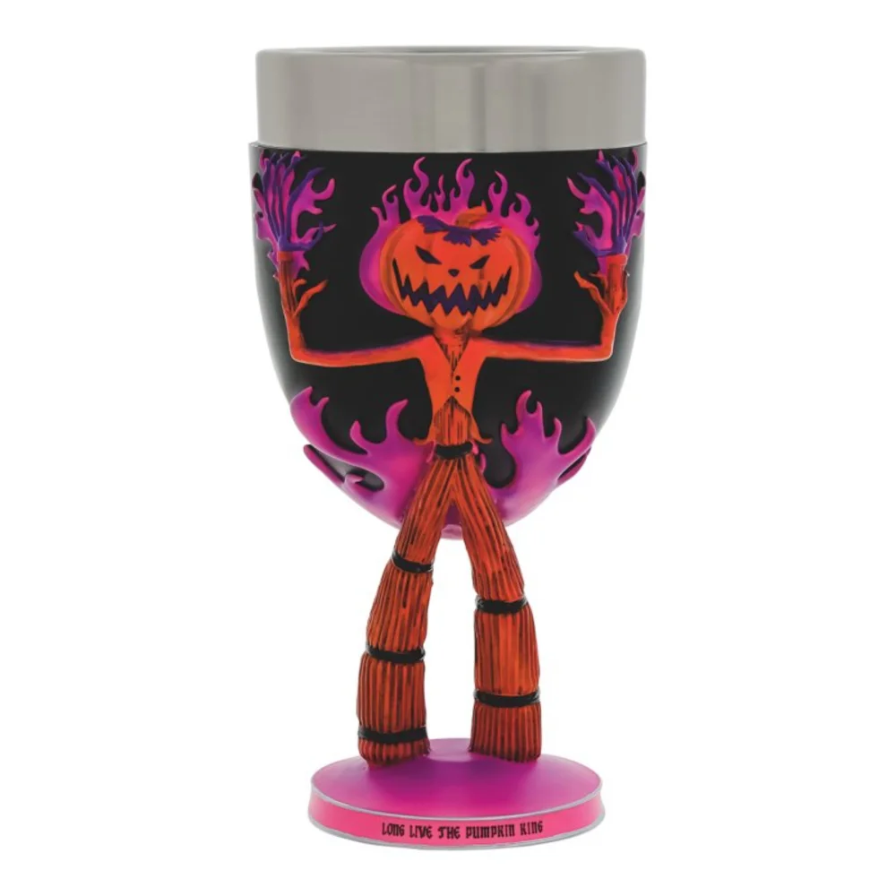 Enesco Nightmare Before Christmas The Pumpkin King Decorative Goblet Image 1