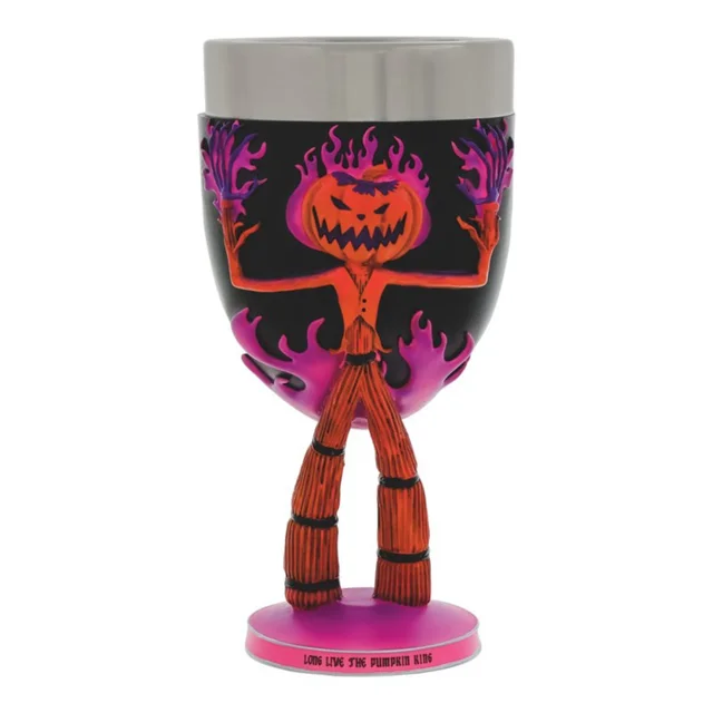 Enesco Nightmare Before Christmas The Pumpkin King Decorative Goblet