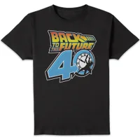 Back To The Future 40th Anniversary Unisex T-Shirt - Black
