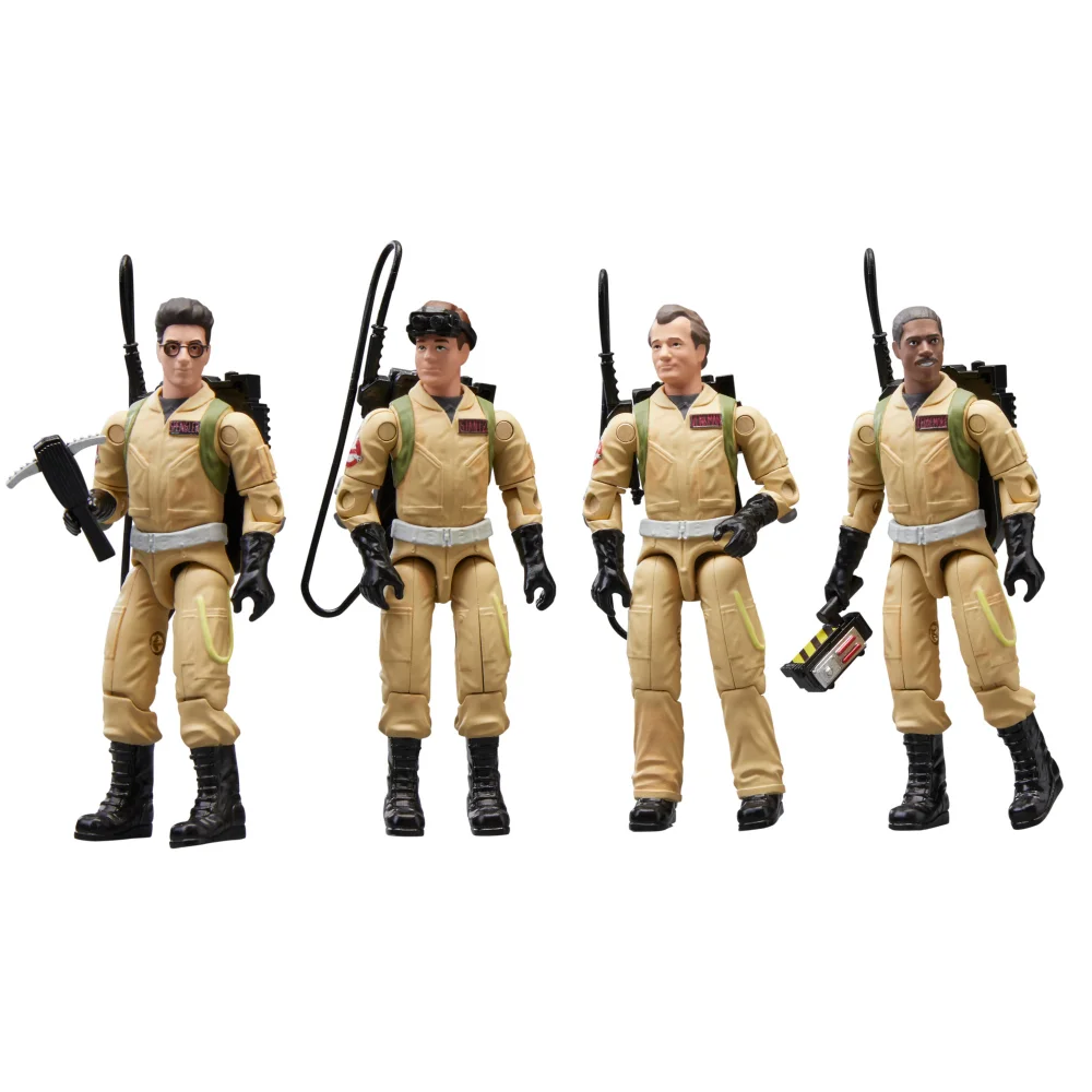 Ghostbusters: Plasma Series Action Figure 4-Pack: Egon Spengler, Peter Venkman, Ray Stanz & Winston Zeddemore Image 1