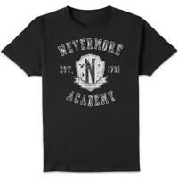 Wednesday Nevermore Academy Unisex T-Shirt - Black