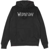 Wednesday Logo Hoodie - Black - undefined undefined