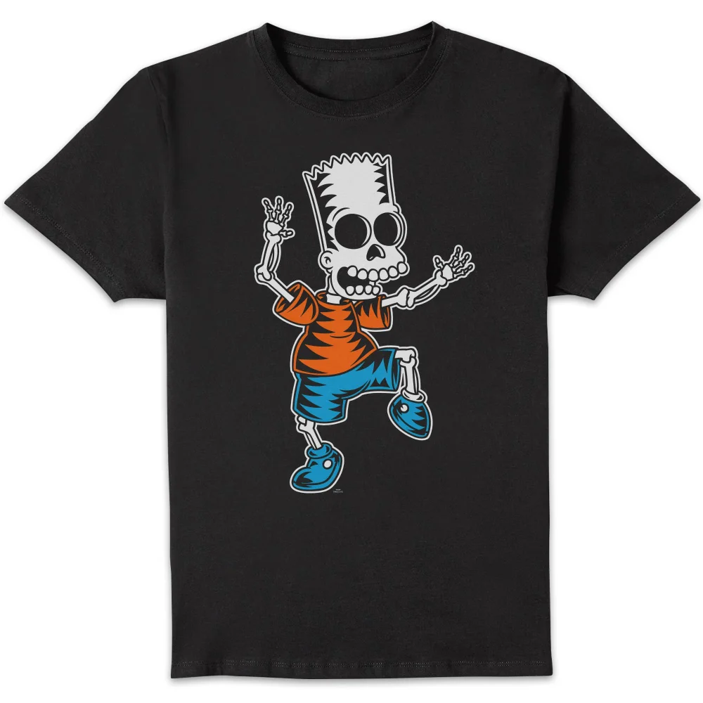 The Simpsons Skeleton Bart Unisex T-Shirt - Black - S Image 1