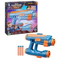 Marvel Studios' Guardians of the Galaxy Vol. 3 Nerf Star-Lord Quad Blaster Role Play Toy, 3 Darts - undefined undefined