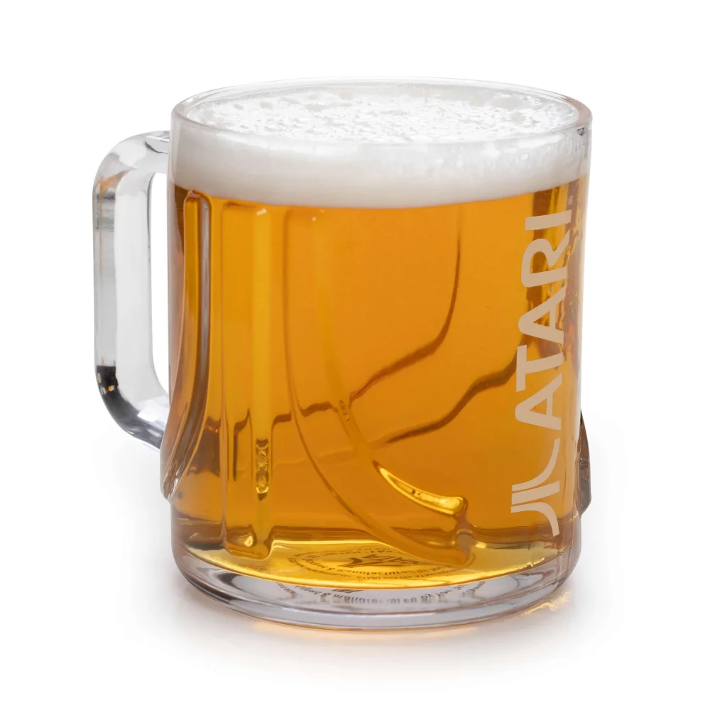 Official Atari 3D Beer Glass 1 Pint/600ml Image 1