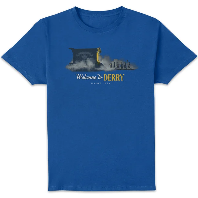 IT - Welcome To Derry Circus Unisex T-Shirt - Blue