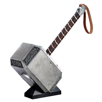Hasbro Marvel Legends Series Mjolnir Premium Electronic Roleplay Hammer - undefined undefined