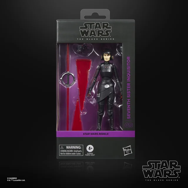 Hasbro Star Wars The Black Series Seventh Sister Inquisitor Action Figure (6”)