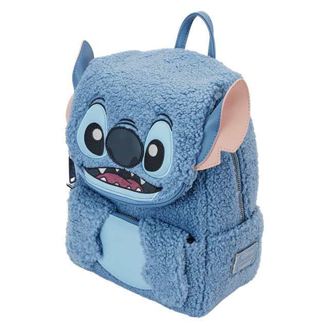 LF DISNEY STITCH PLUSH POCKET MINI BACKPACK Image 1