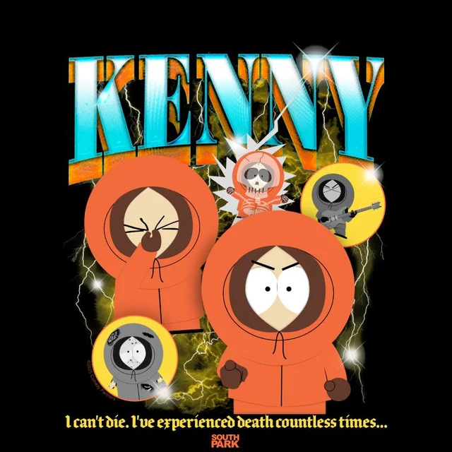 South Park Kenny Bootleg Unisex T-Shirt - Black