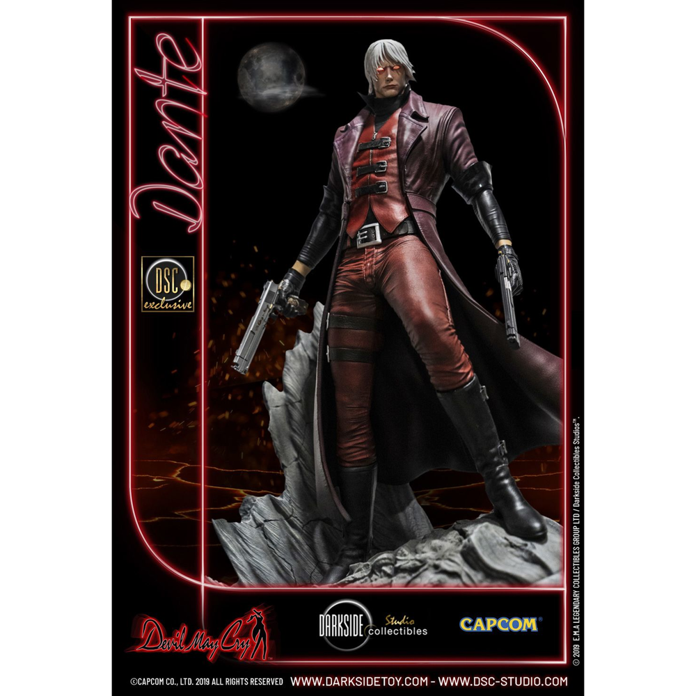Dante Master Edition Devil May Cry 1/3 Scale Premium Statue by Darkside Collectibles Studio BOX 1 Image 1