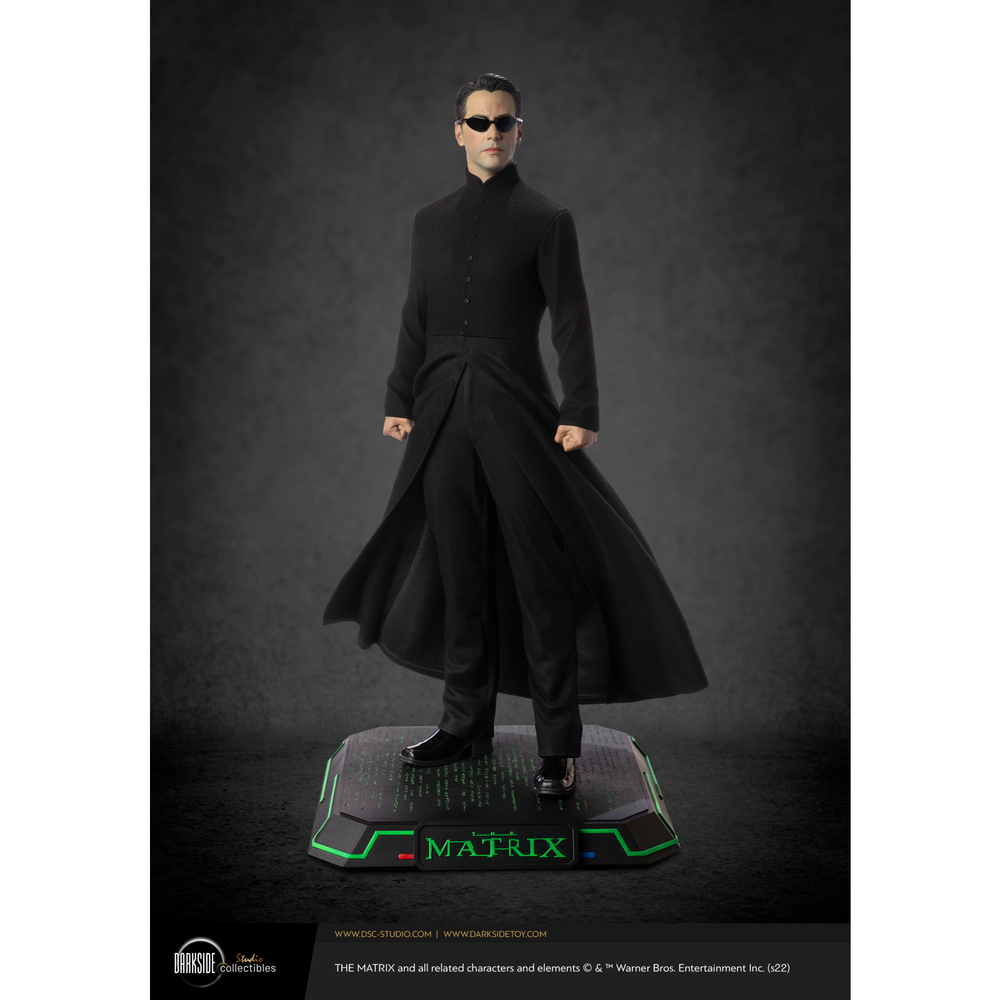 Neo The Matrix 20th Anniversary Premium Quarter Scale Statue by Darkside Collectibles Studio Image 1