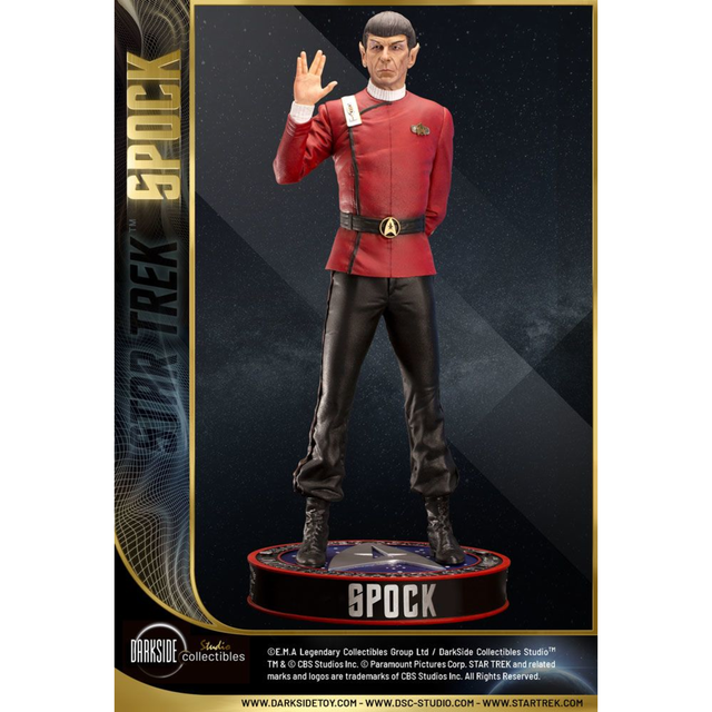 Spock Quarter Scale Premium Statue by Darkside Collectibles Studio