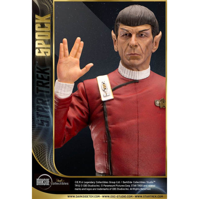 Spock Quarter Scale Premium Statue by Darkside Collectibles Studio