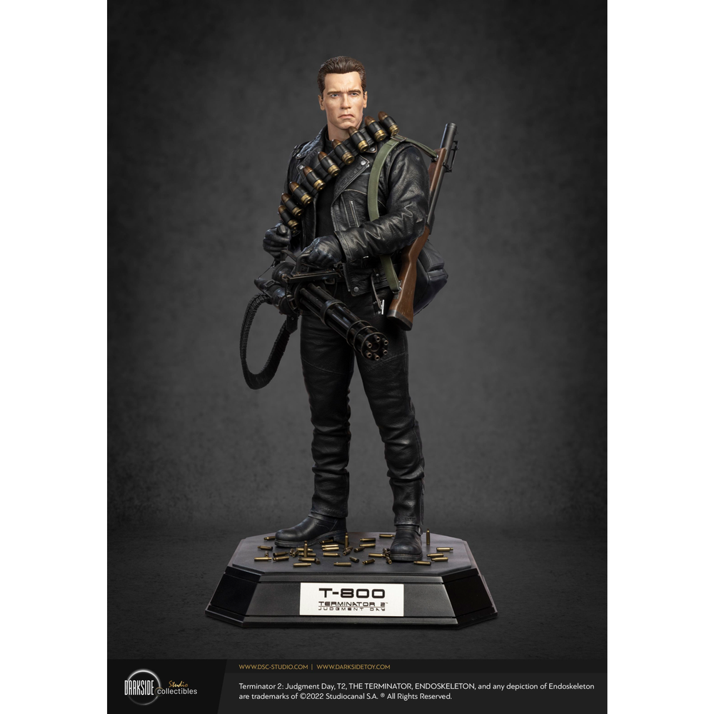 T-800 Terminator 2 Judgement Day 30th Anniversary Signature 1/3 Scale Ultimate Edition Statue by Darkside Collectibles Studio Image 1