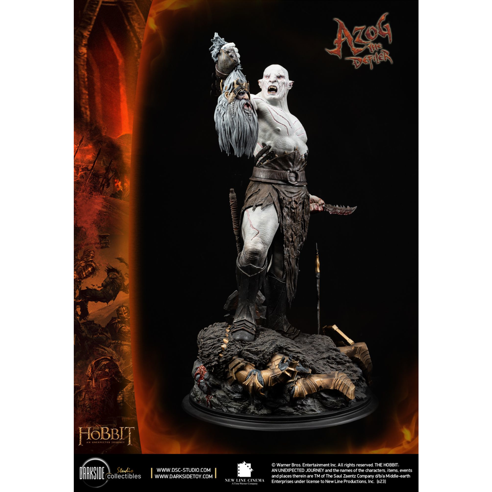 Azog The Defiler John Howe Signature Edition Masters Series 1/3 by DarkSide Collectibles Studio Image 1