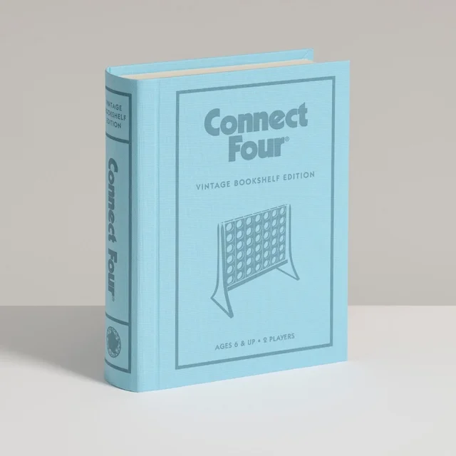 Connect 4 Vintage Bookshelf Edition