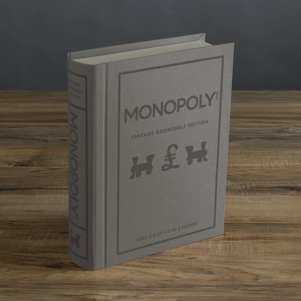 Monopoly Vintage Bookshelf UK Edition Image 1