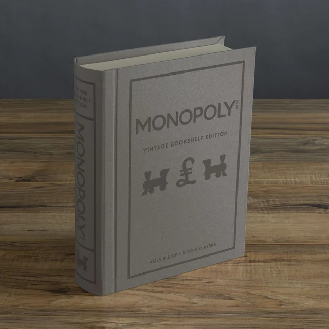 Monopoly Vintage Bookshelf UK Edition