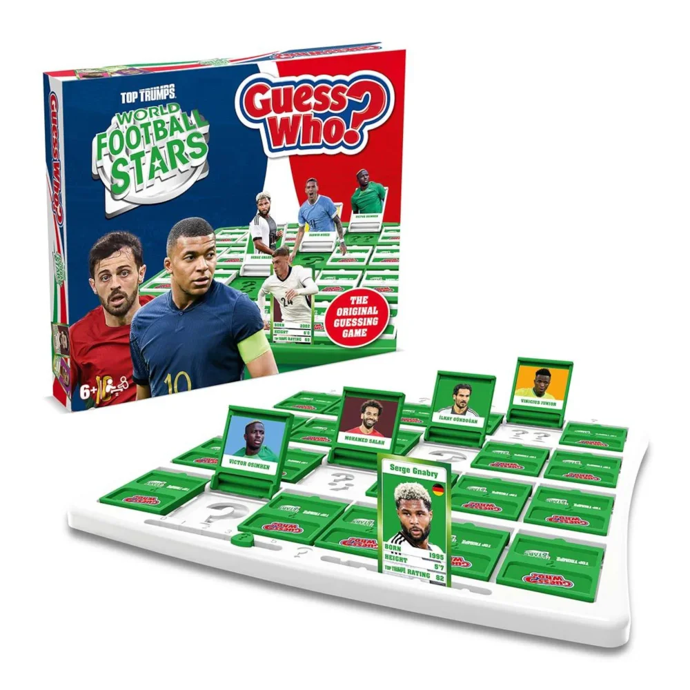 World Football Stars Guess Who Board Game Image 1