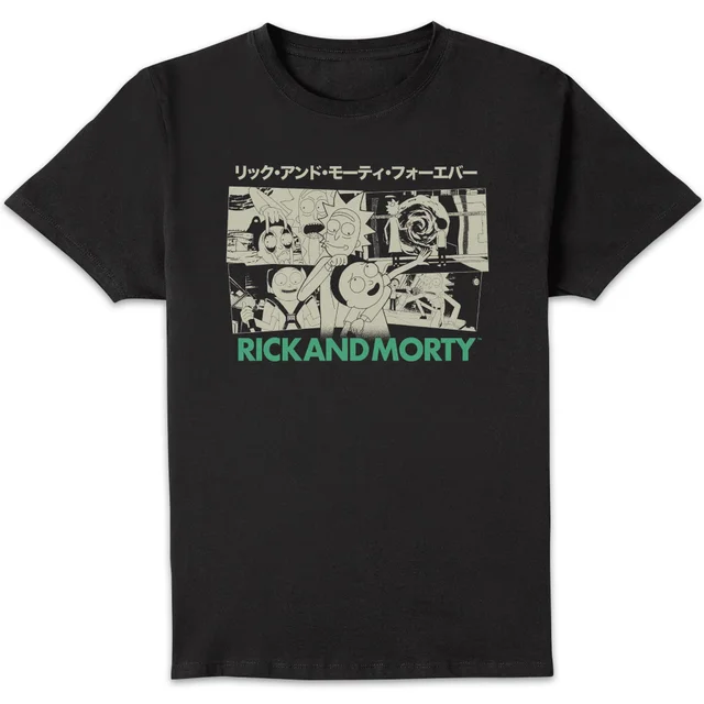 Rick and Morty Intergalactic Buds! Unisex T-Shirt - Black