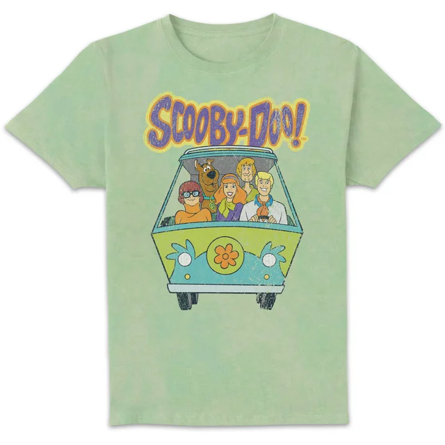 Scooby Doo Unisex T-Shirt - Mint Acid Wash