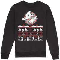 Ghostbusters Tis The Season For Bustin' Sweatshirt - Black