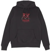 Stranger Things 16 Bit Demogorgon Hoodie - Black - undefined undefined