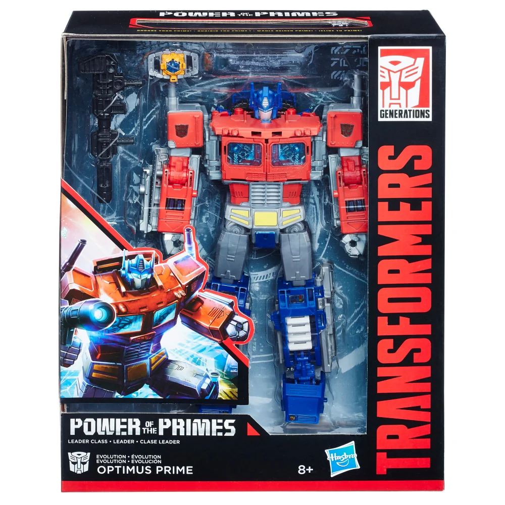 Transformers Toys Generations Power of the Primes Evolution Optimus Prime Action Figure Image 1
