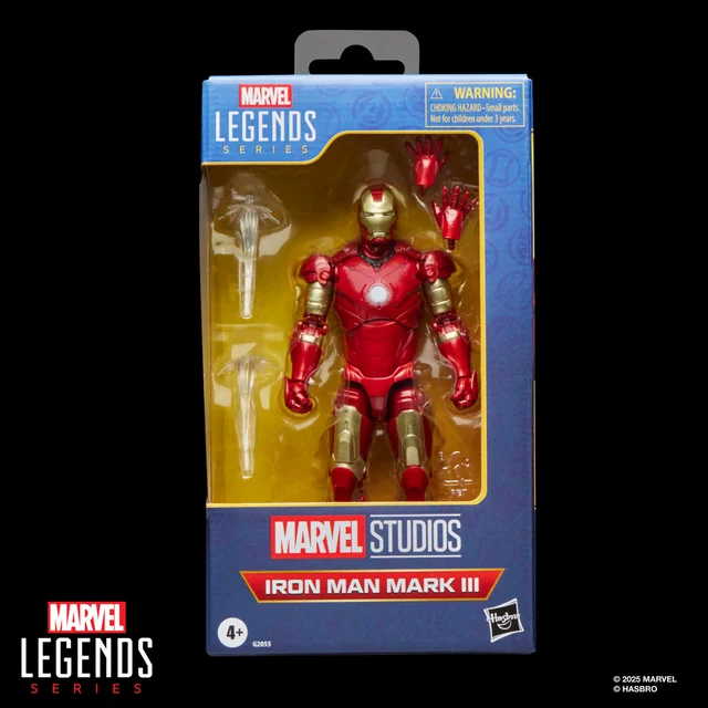 Hasbro Marvel Legends Series Iron Man Mark III, Iron Man Film 15-cm Action Figure