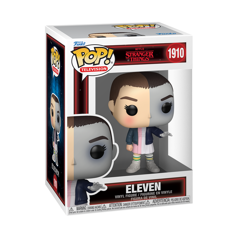 Pop! Stranger Things Eleven (Split) Funko POP Vinyl Image 1