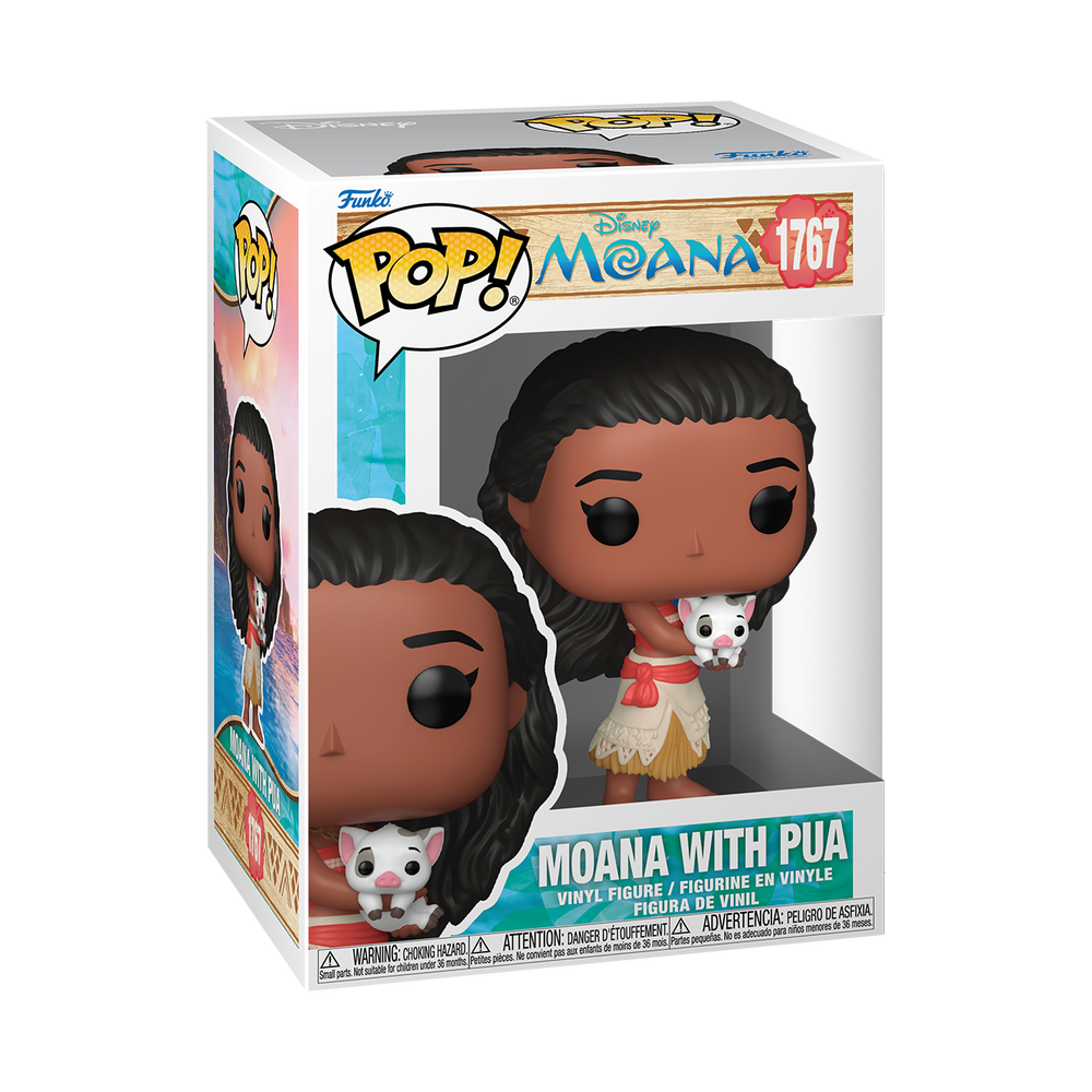 Pop! Disney Moana with Pua Funko POP Vinyl Image 1