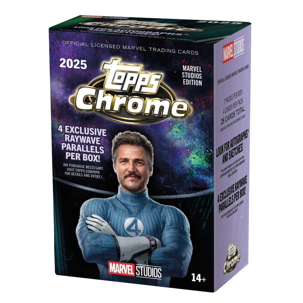 2025 Topps Marvel Chrome Value Box Image 1